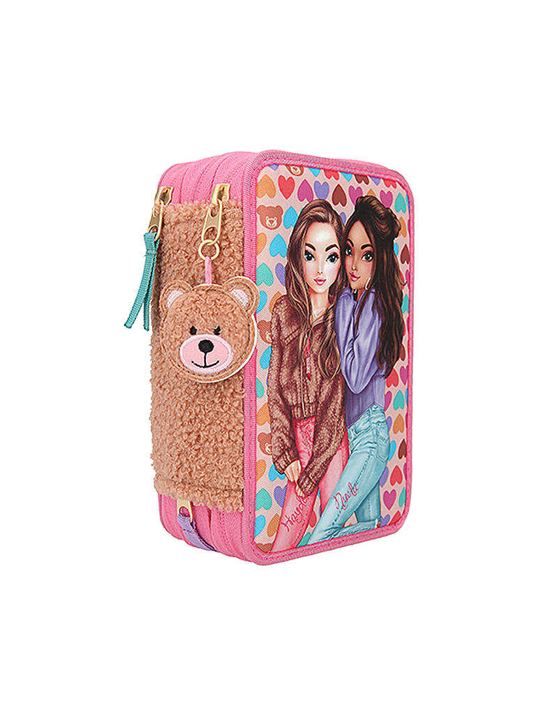 TOP MODEL | TOPModel 3-Fach Federtasche TEDDY COOL | keine Farbe