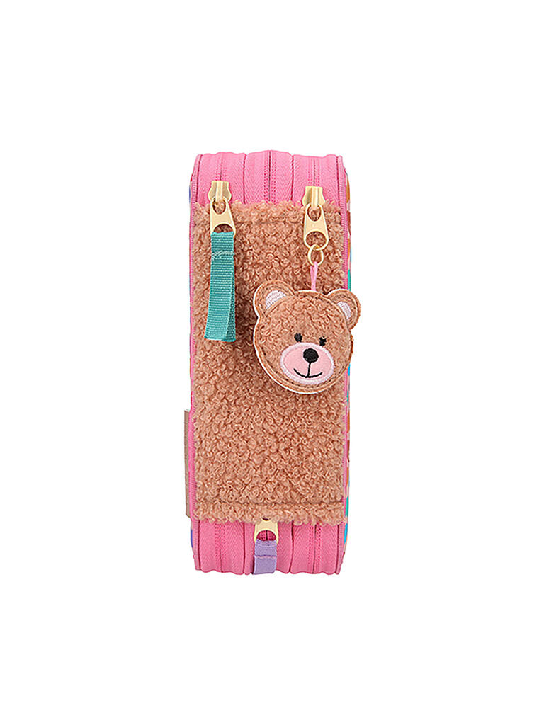 TOP MODEL | TOPModel 3-Fach Federtasche TEDDY COOL | keine Farbe