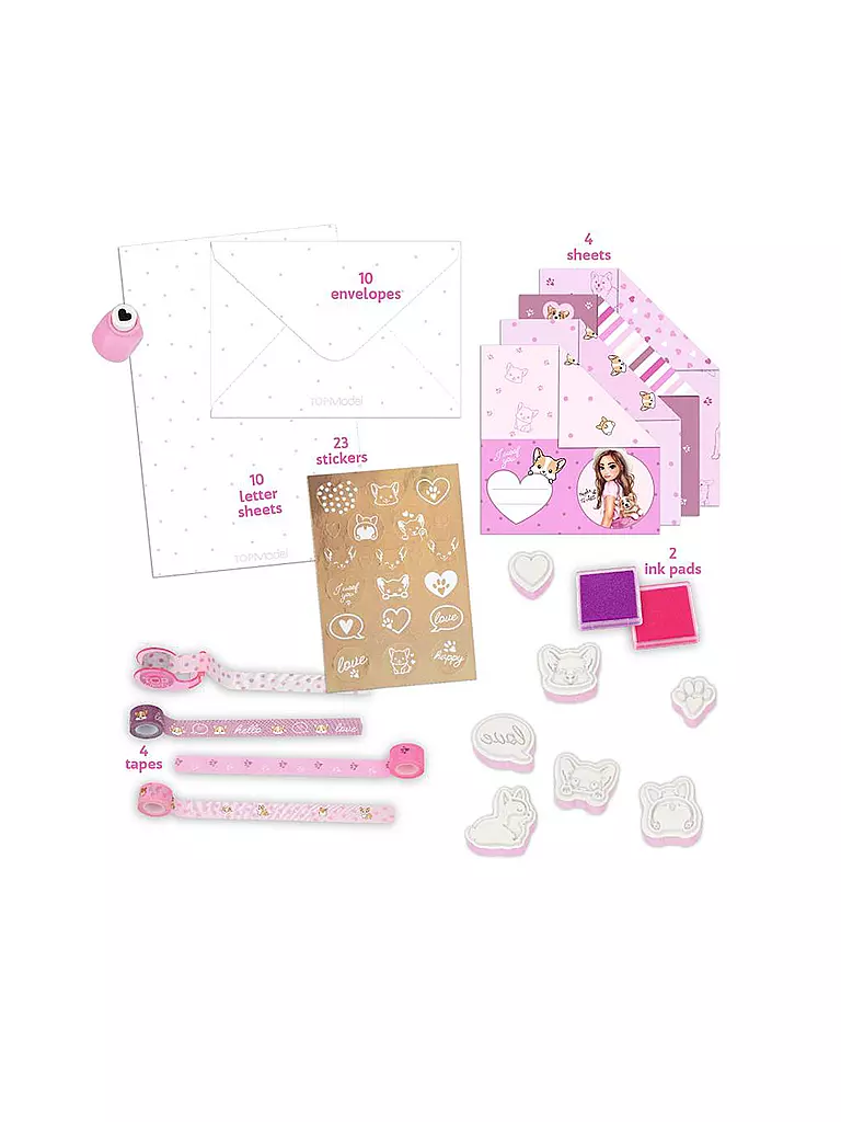 TOP MODEL | TOPModel Love Letterset CORGI | keine Farbe