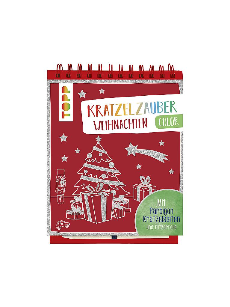 TOPP / FRECH VERLAG | Buch - Kratzelzauber Color "Weihnachten" | keine Farbe