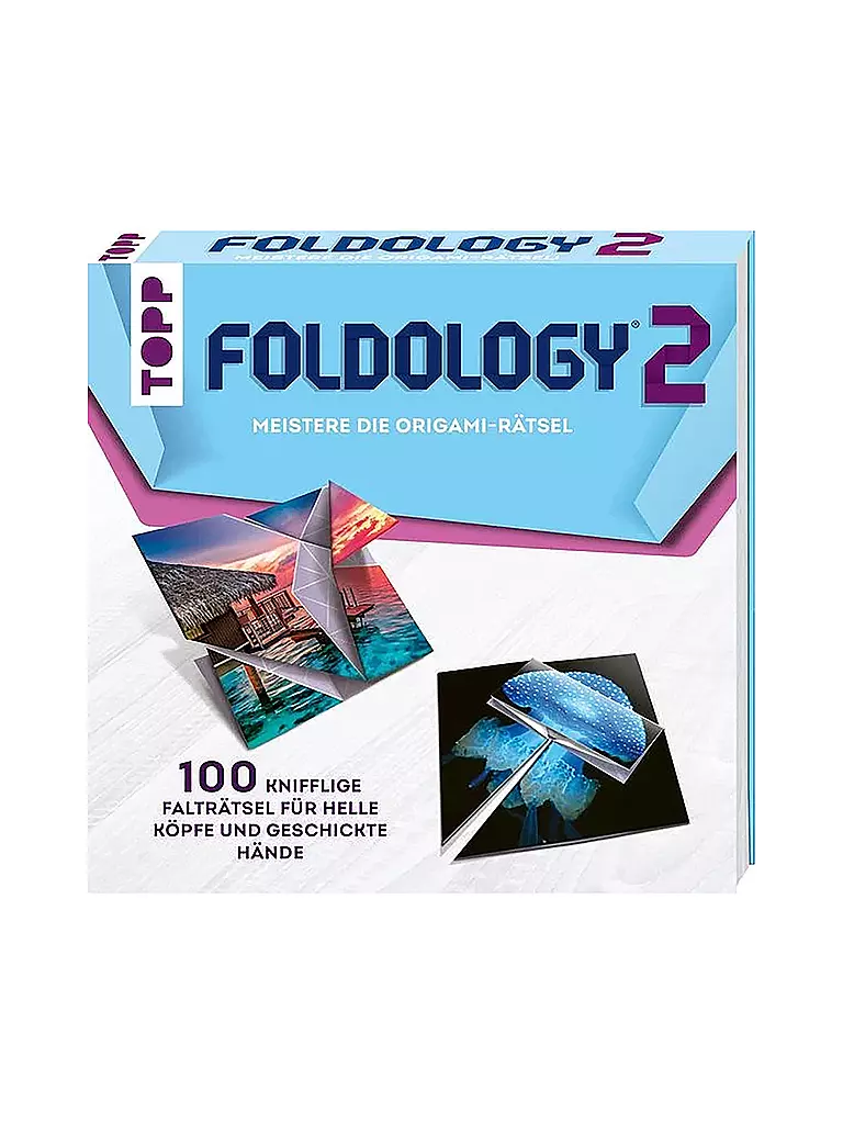 TOPP / FRECH VERLAG | Foldology 2 – Meistere die Origami-Rätsel! | keine Farbe