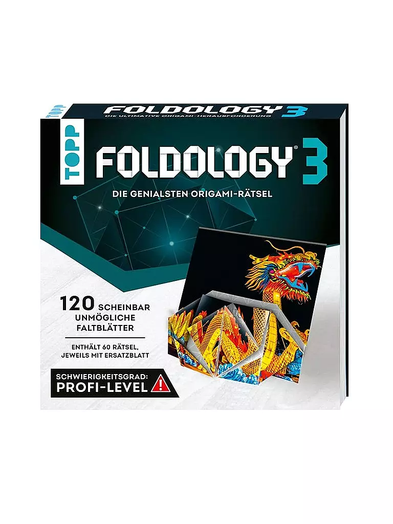 TOPP / FRECH VERLAG | Foldology 3 – Die ultimative Origami-Herausforderung | keine Farbe
