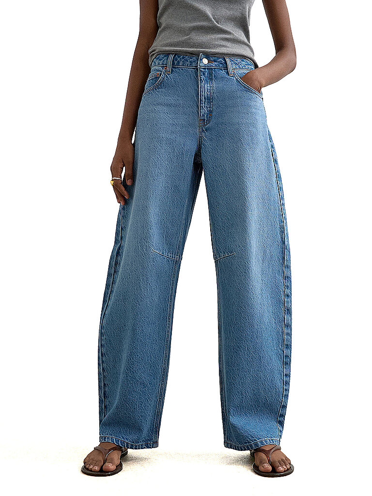 Jeans Balloon Fit TSALMA blau 32/L30 damen