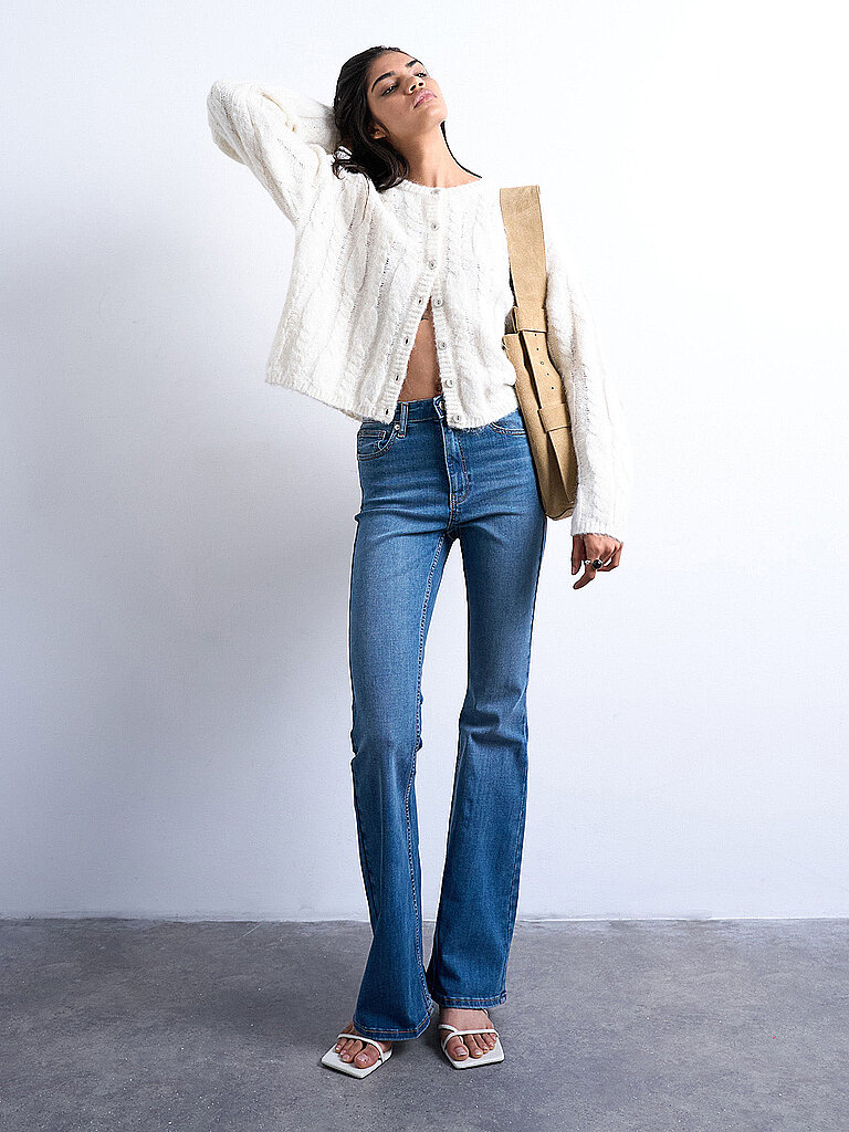 Jeans Flared Fit TSJAMIE blau 30/L30 damen