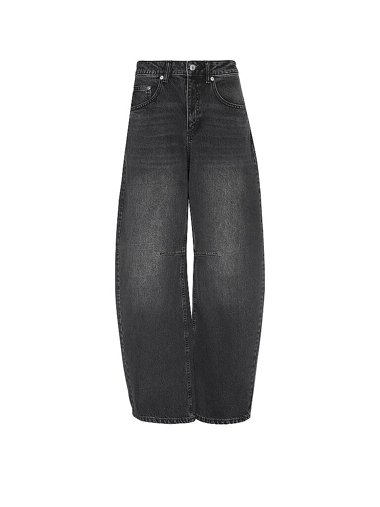 TOPSHOP Jeans Balloon Fit TSBARREL  schwarz | 30/L32