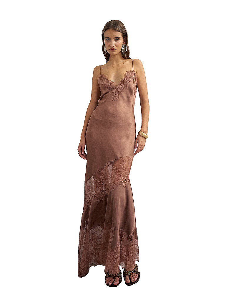 TOPSHOP Maxikleid TSILISA braun | 38