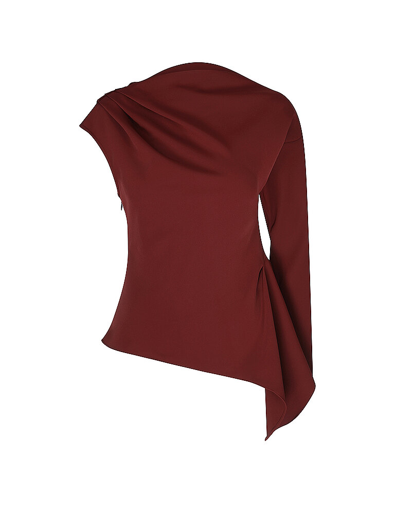 TOPSHOP Langarmshirt TSTENA dunkelrot | 38
