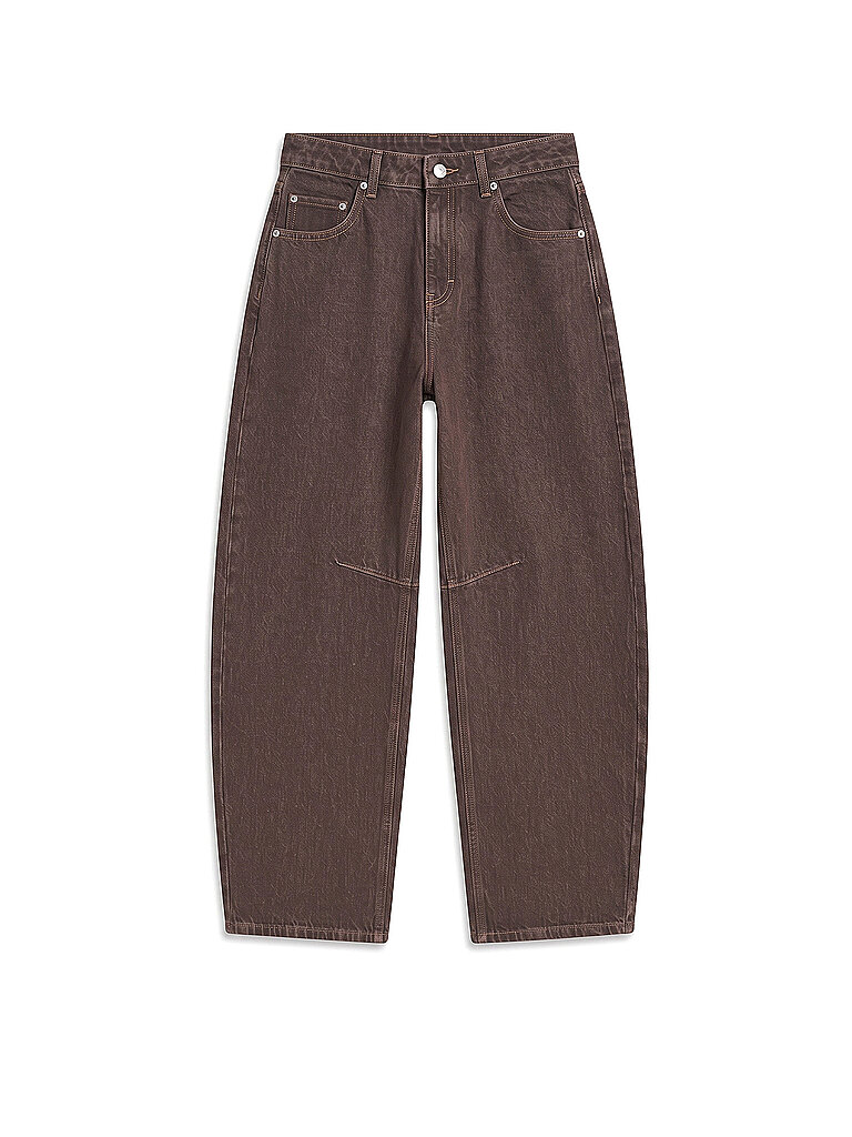 TOPSHOP Jeans Balloon Fit TSBARREL braun | 25/L32