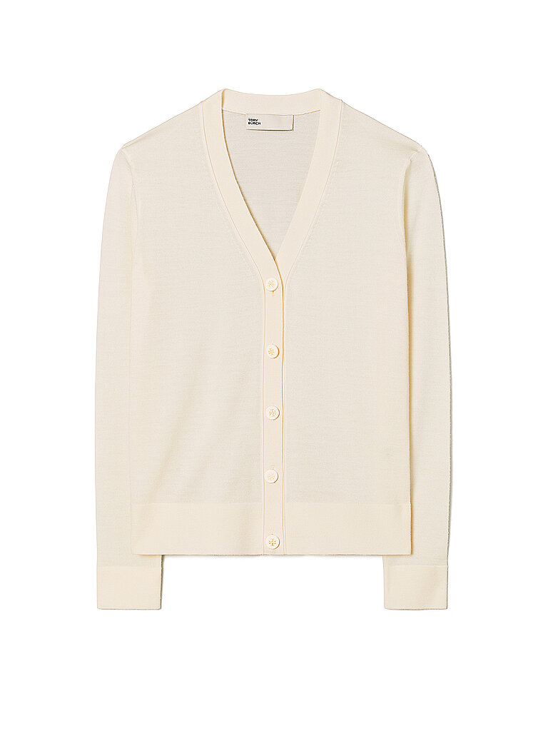 TORY BURCH Cardigan SIMONE creme | M