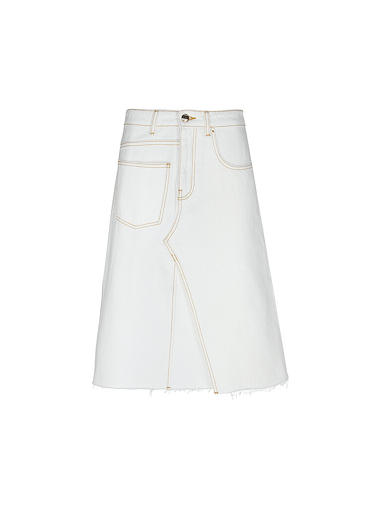 Jeansrock creme 34 damen