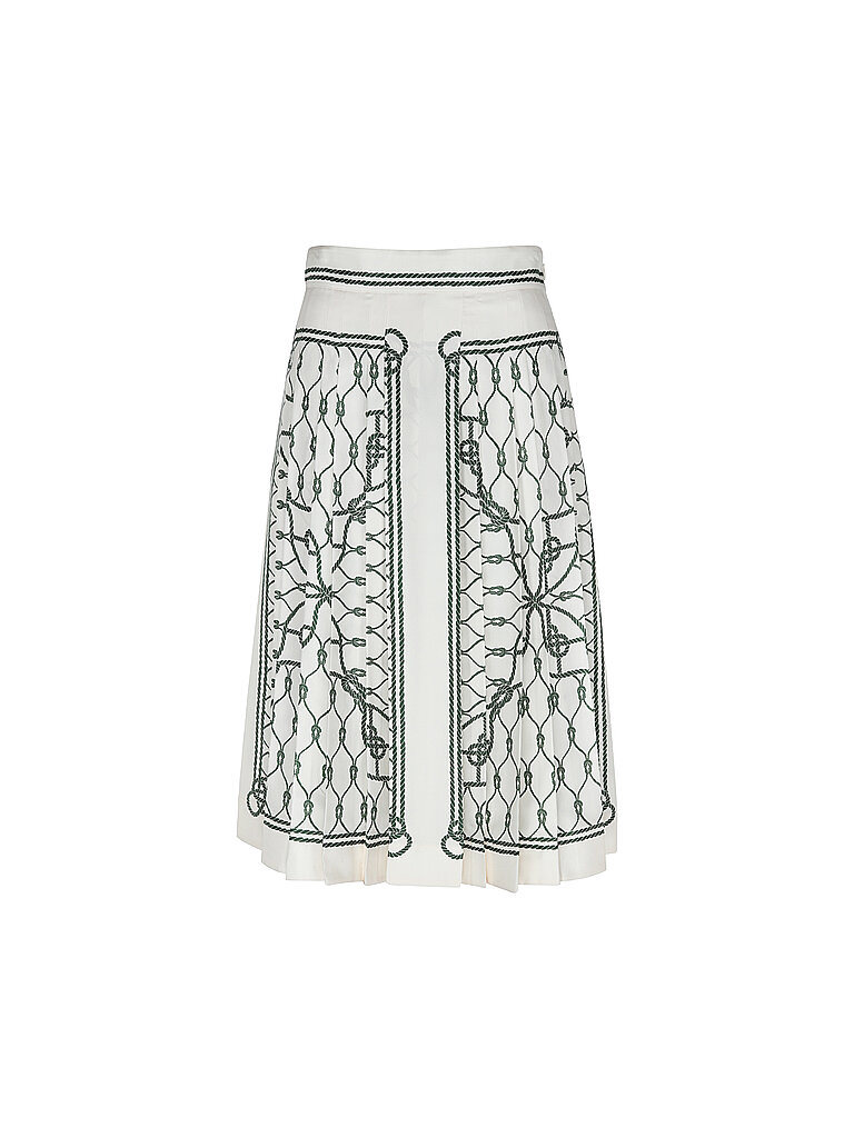 TORY BURCH Faltenrock weiss | 42