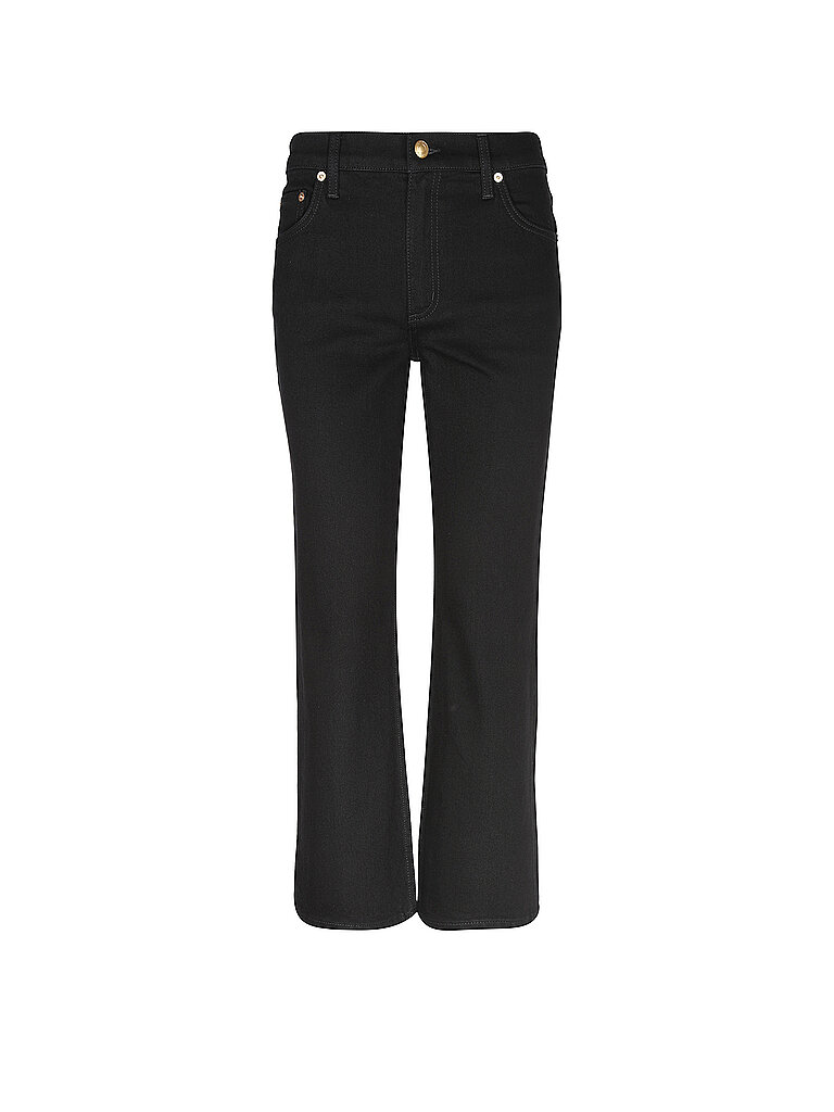 TORY BURCH Jeans Flared Fit 7/8 schwarz | 30