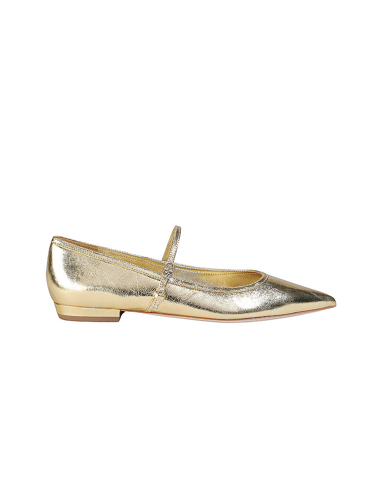 TORY BURCH Ballerina MARY JANE gold | 37 1/2