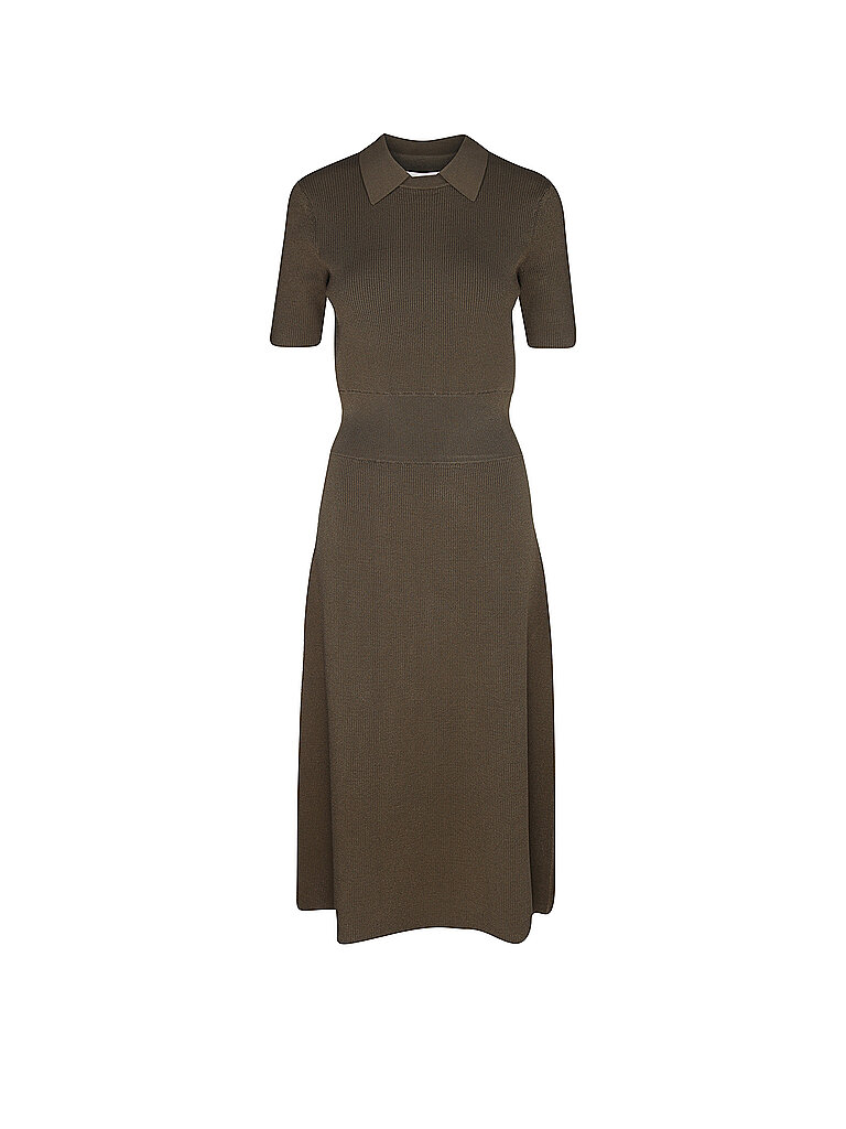 Midikleid dunkelgrün XS damen