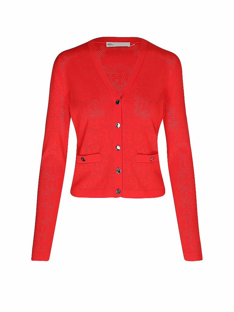 TORY BURCH Strickjacke  rot | XS