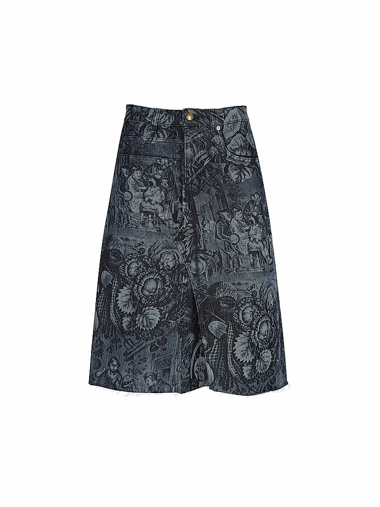 TORY BURCH Jeansrock  blau | 34