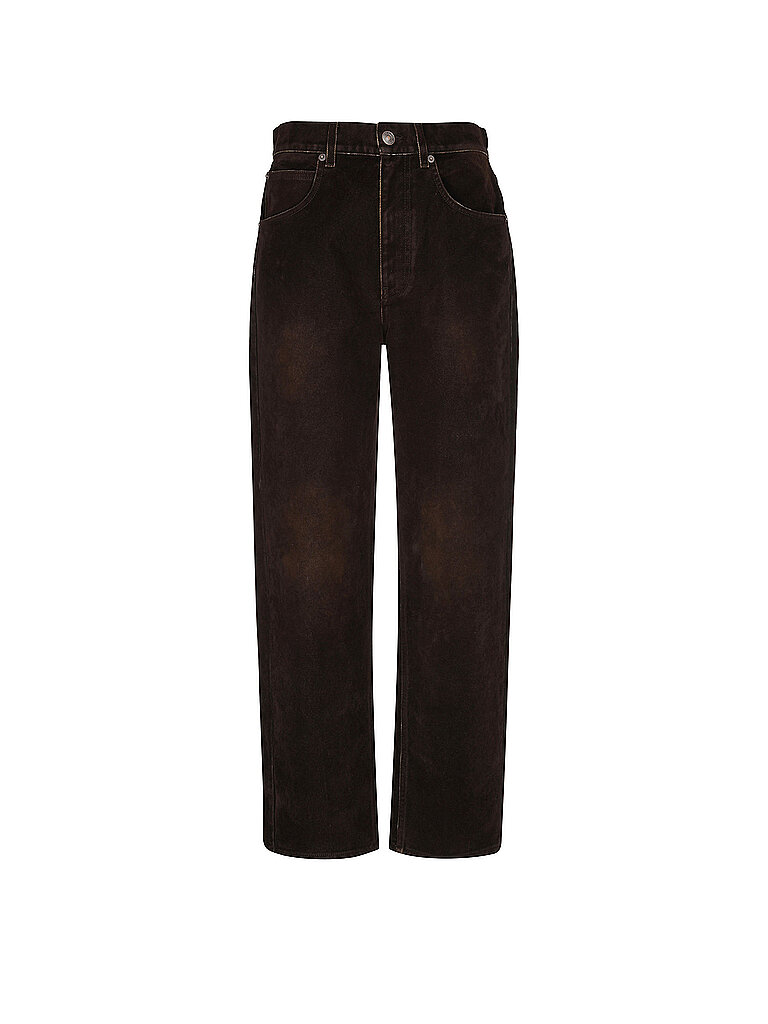 Jeans Wide Leg braun 26 damen