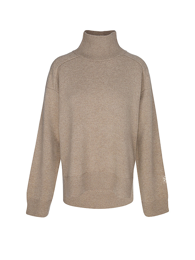 TORY BURCH Rollkragenpullover  beige | L