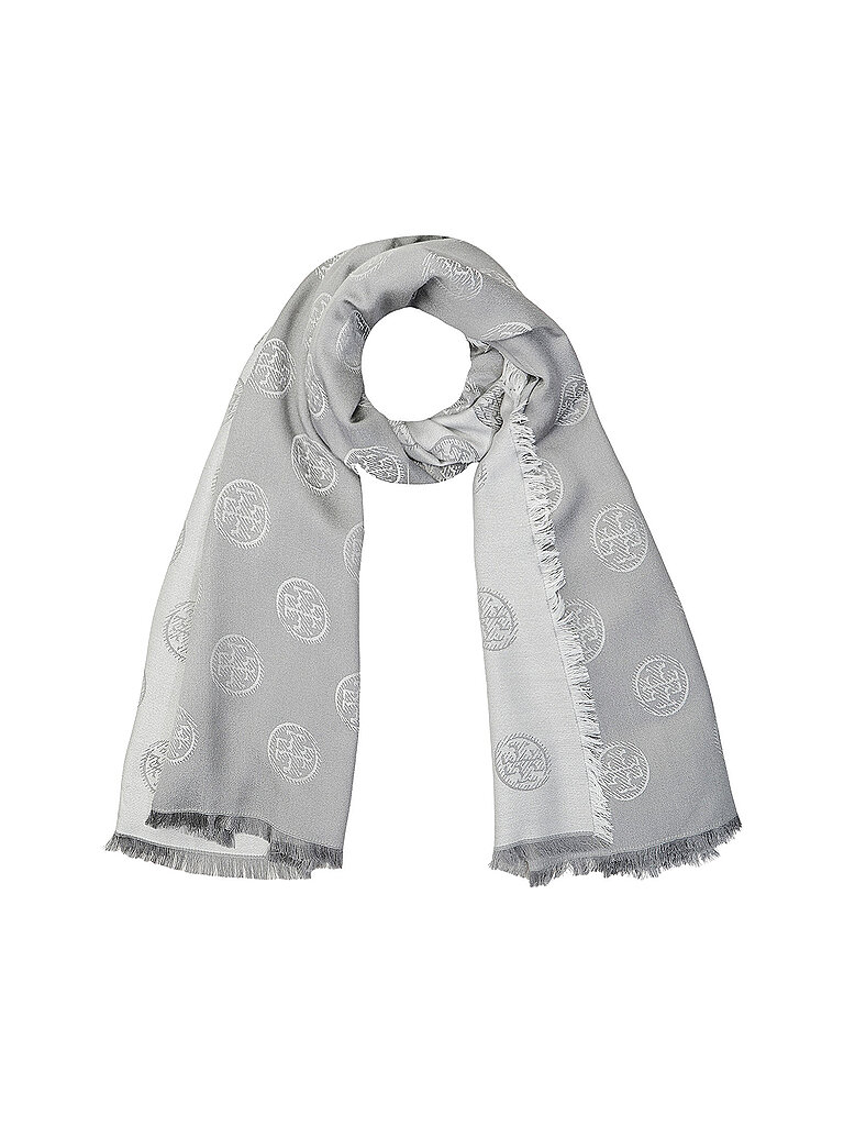 TORY BURCH Schal grau