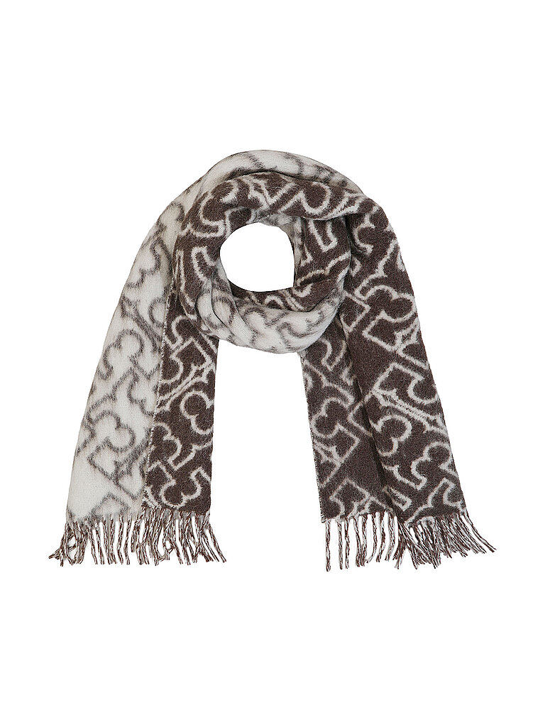 TORY BURCH Schal  braun