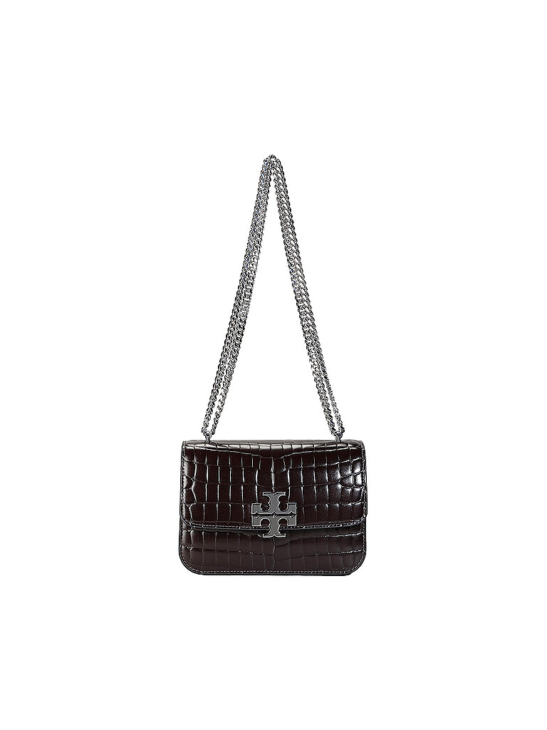 TORY BURCH Ledertasche - Umhängetasche ELEANOR Small braun