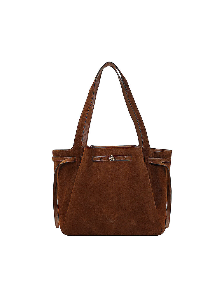 TORY BURCH Ledertasche - Shopper  braun