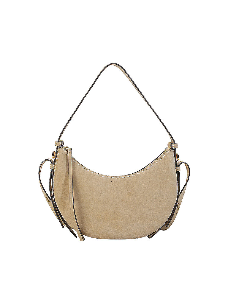 TORY BURCH Ledertasche - Hobo Bag ROMY Small creme