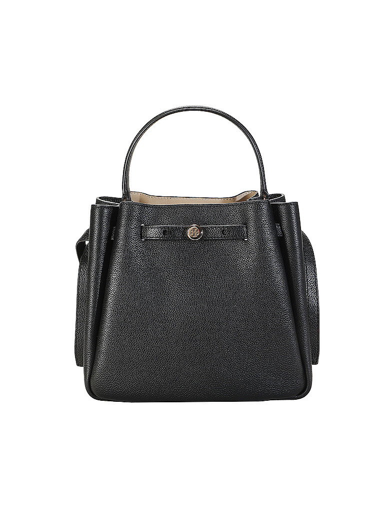 TORY BURCH Ledertasche - Bucket Bag ROMY schwarz