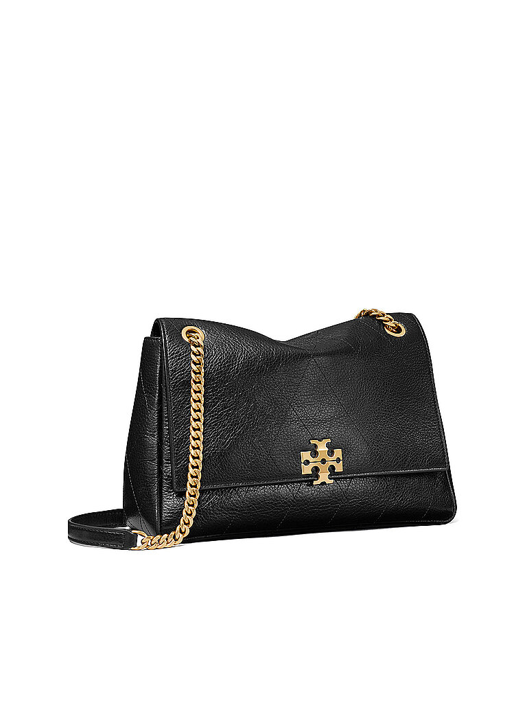 TORY BURCH Ledertasche - Schultertasche CHARLIE Medium schwarz