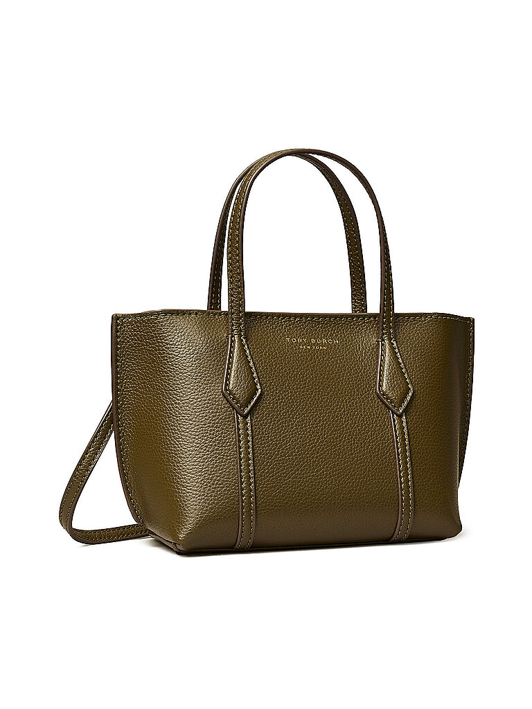 Ledertasche - Tote Bag PERRY Mini olive damen