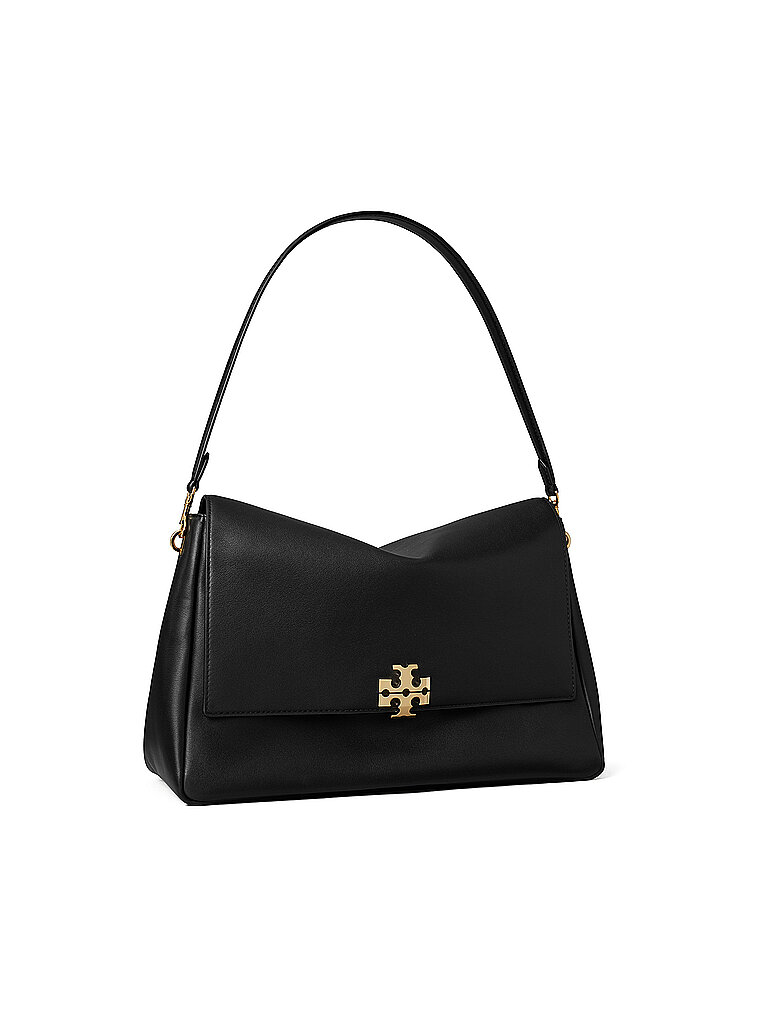 TORY BURCH Ledertasche - Schultertasche CHARLIE Large schwarz