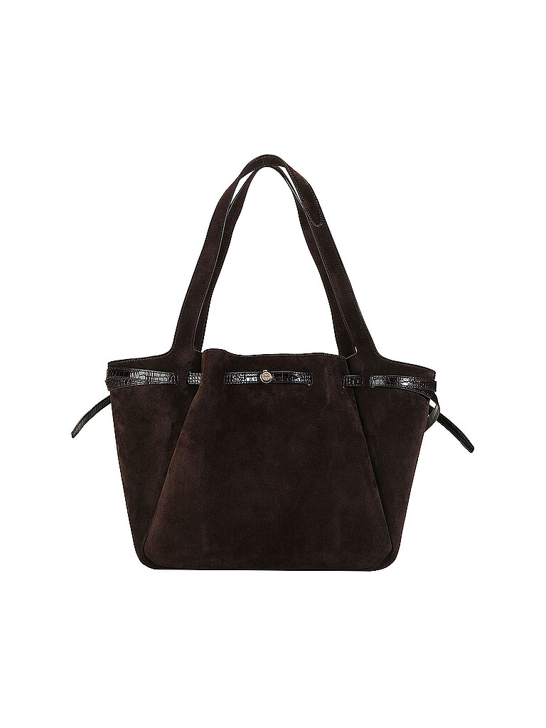 TORY BURCH Ledertasche - Tote Bag ROMY  braun