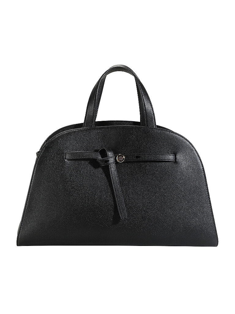 TORY BURCH Ledertasche - Henkeltasche ROMY schwarz