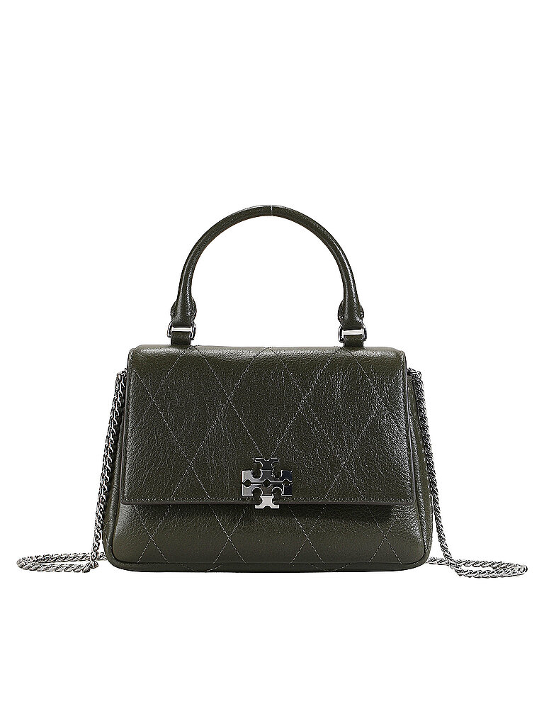 TORY BURCH Ledertasche - Henkeltasche CHARLIE olive