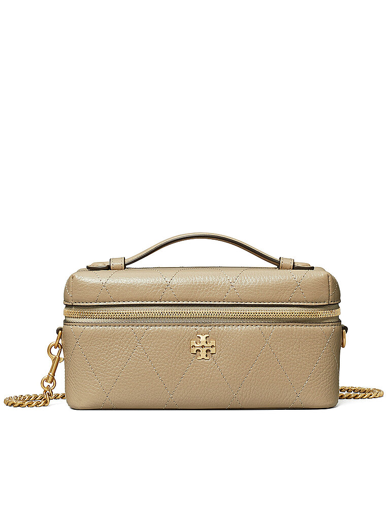 TORY BURCH Ledertasche - Mini Bag CHARLIE  creme