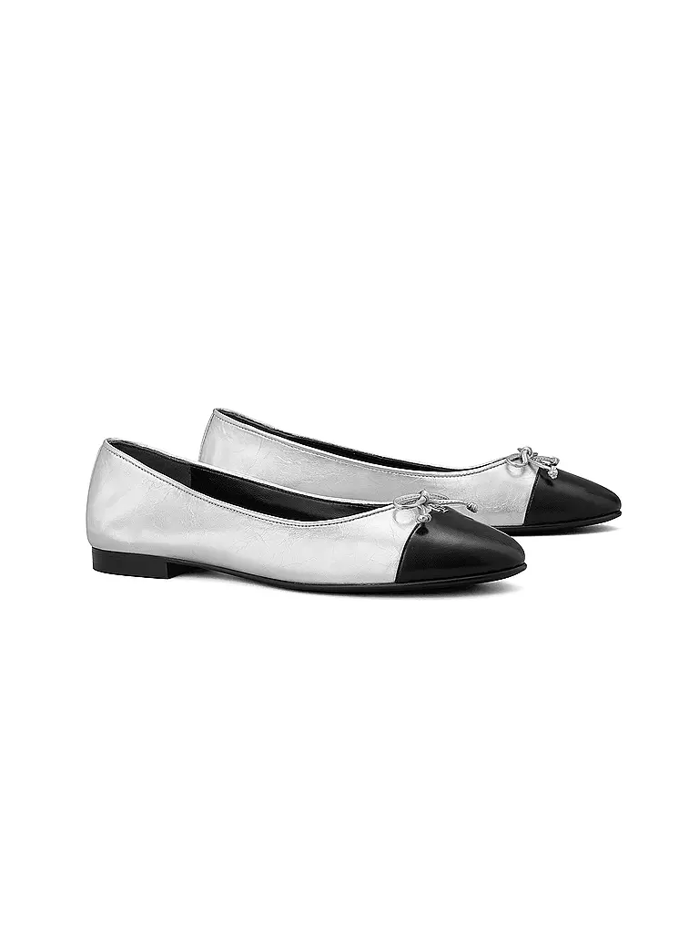 TORY BURCH | Ballerina  | silber