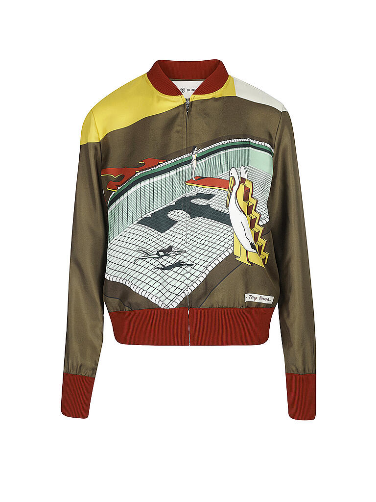 TORY BURCH | Blouson Seide  | bunt