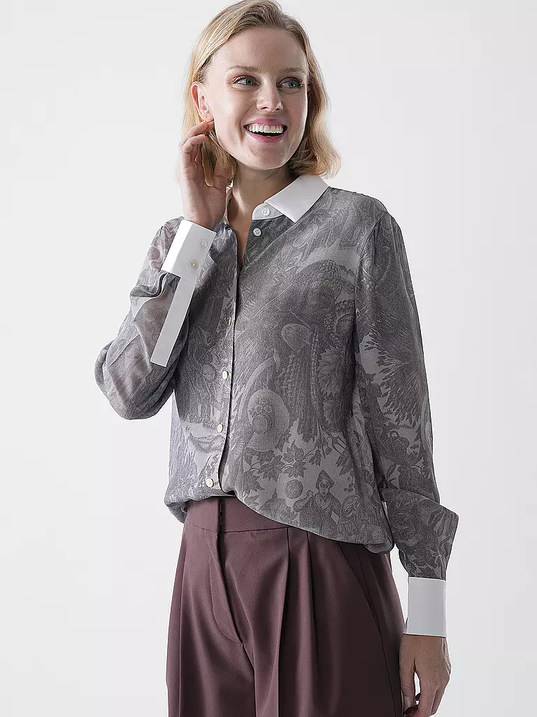 TORY BURCH | Bluse | grau