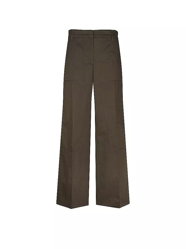 TORY BURCH | Cargohose  | olive