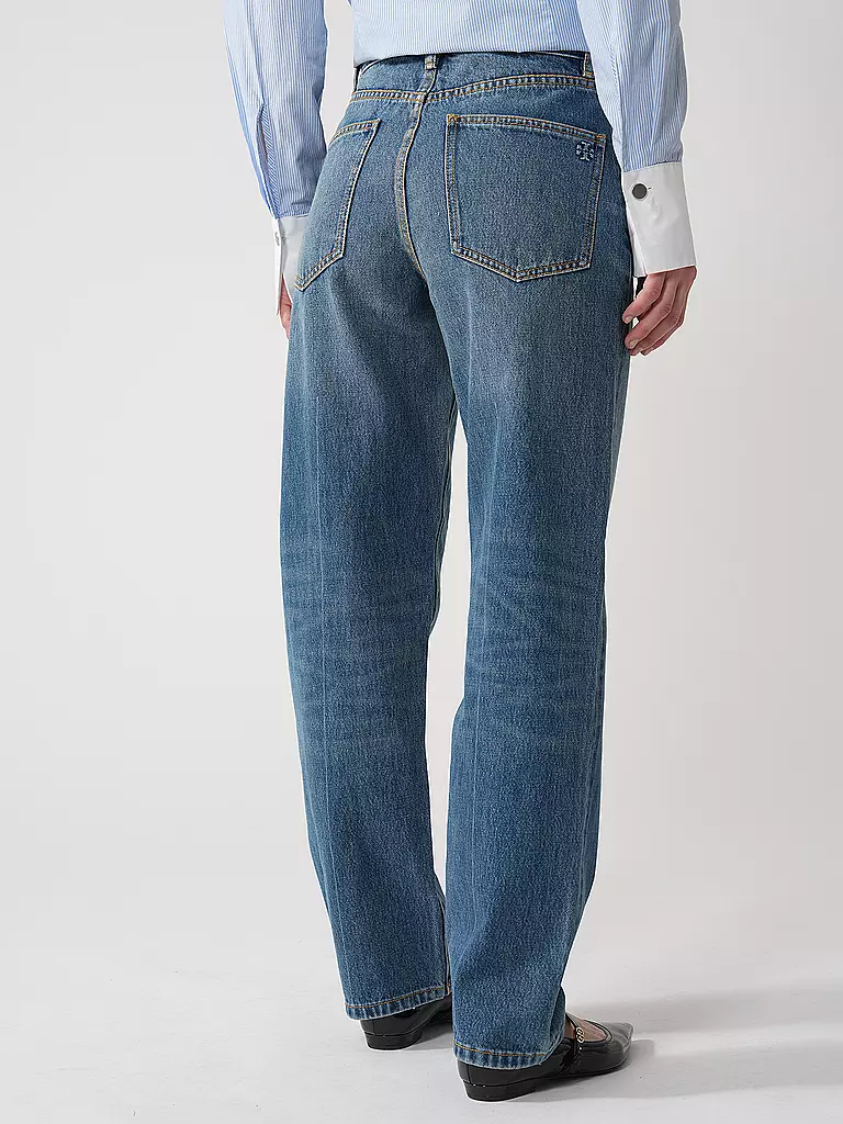 TORY BURCH | Jeans Slim Fit JEAN  | blau