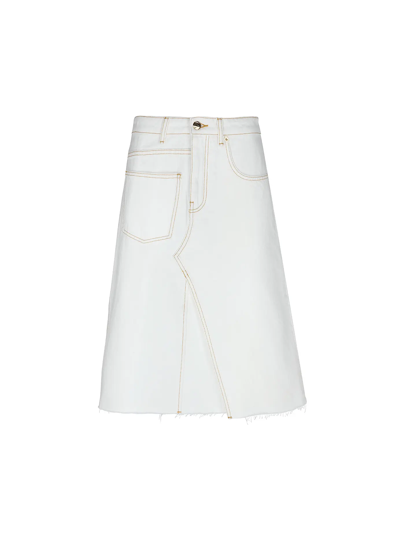 TORY BURCH | Jeansrock | creme
