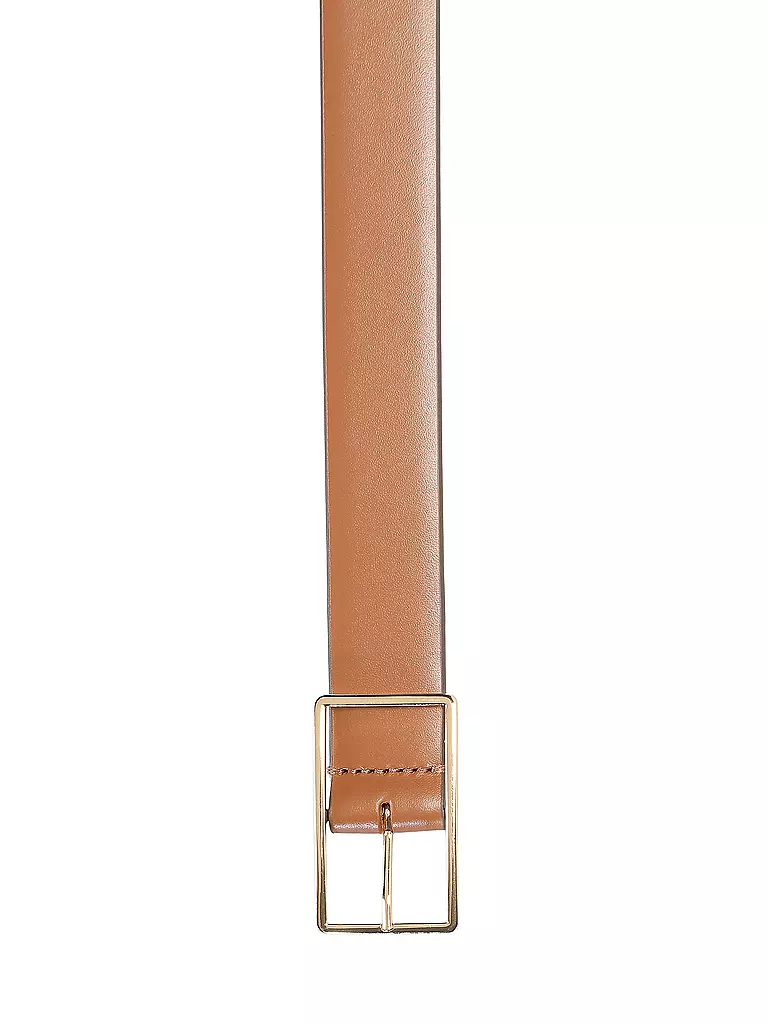 TORY BURCH | Ledergürtel | beige