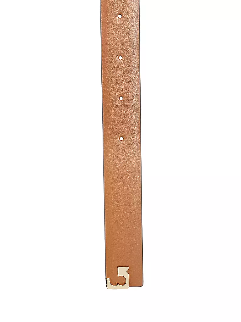 TORY BURCH | Ledergürtel | beige
