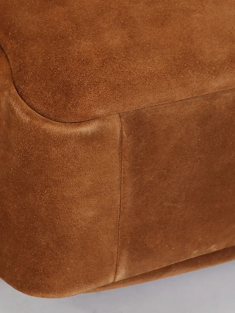 TORY BURCH | Ledertasche - Bucket Bag ROMY Large  | Braun