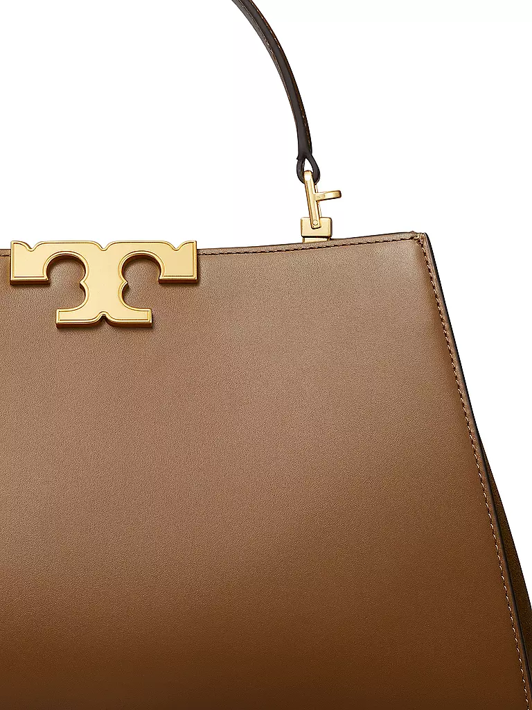 TORY BURCH | Ledertasche - Henkeltasche ELEANOR  | braun