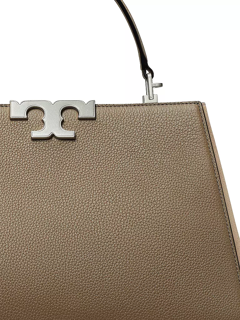 TORY BURCH | Ledertasche - Henkeltasche ELEANOR | braun