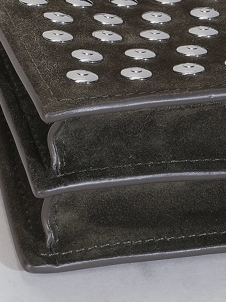 TORY BURCH | Ledertasche - Henkeltasche LEE RADZ | Olive