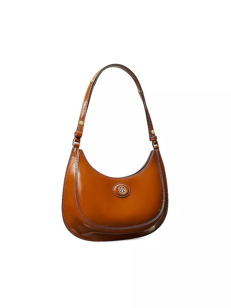 TORY BURCH | Ledertasche - Henkeltasche ROBINSON SPAZZOLATO | schwarz