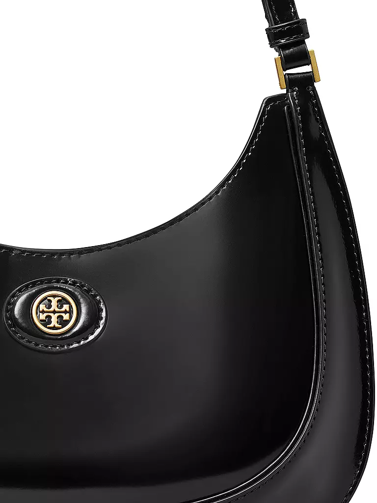 TORY BURCH | Ledertasche - Henkeltasche ROBINSON SPAZZOLATO | braun