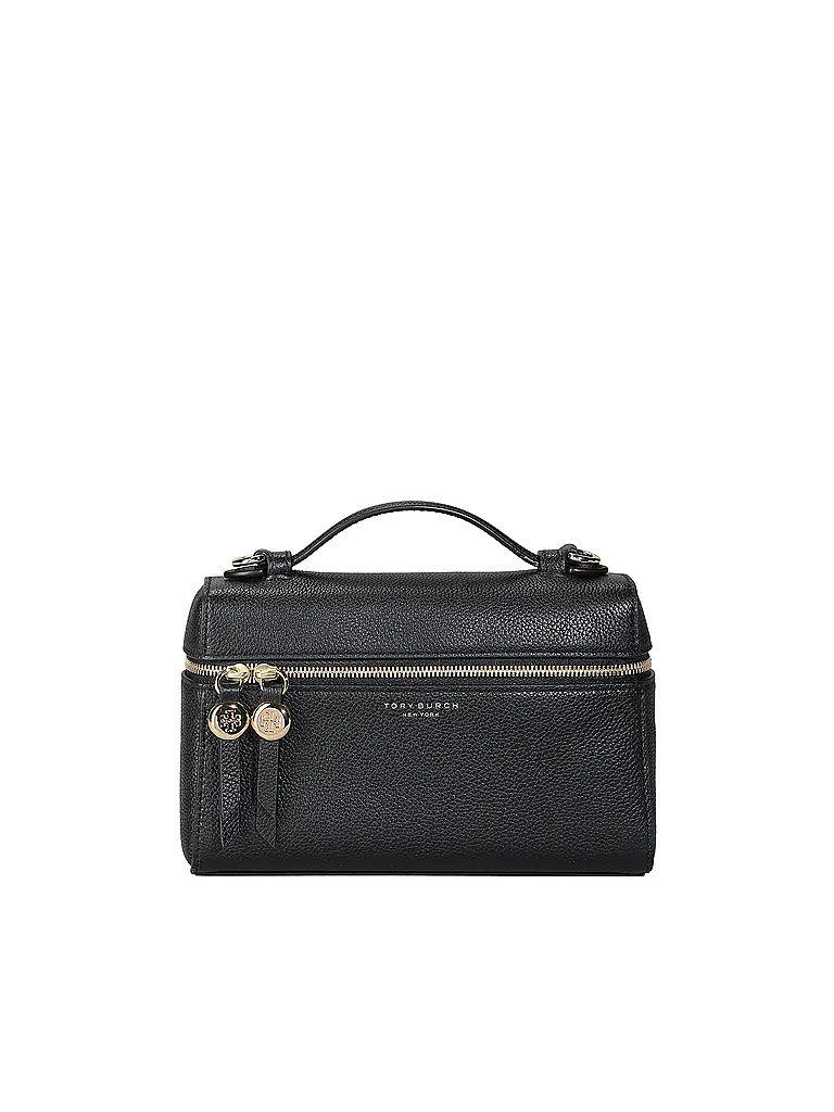 TORY BURCH | Ledertasche - Henkeltasche ROMY Slim  | Schwarz